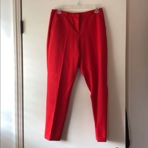 red pants